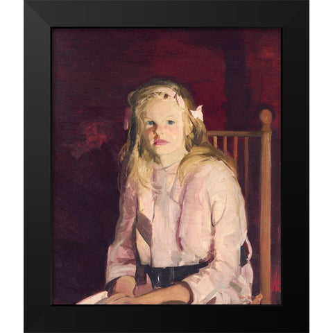 Julie Hudson Black Modern Wood Framed Art Print by Bellows, George