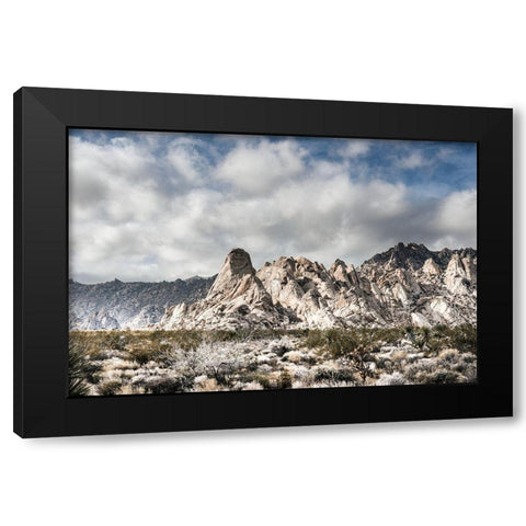 Providence Mountains Mojave National Preserve California Black Modern Wood Framed Art Print by Highsmith, Carol