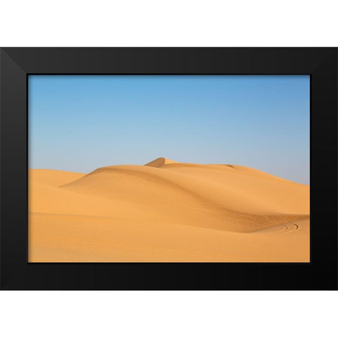 Sand Dunes in Southern California  Black Modern Wood Framed Art Print by Highsmith, Carol