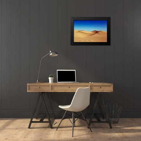 The Imperial Sand Dunes of Southern California Black Modern Wood Framed Art Print by Highsmith, Carol