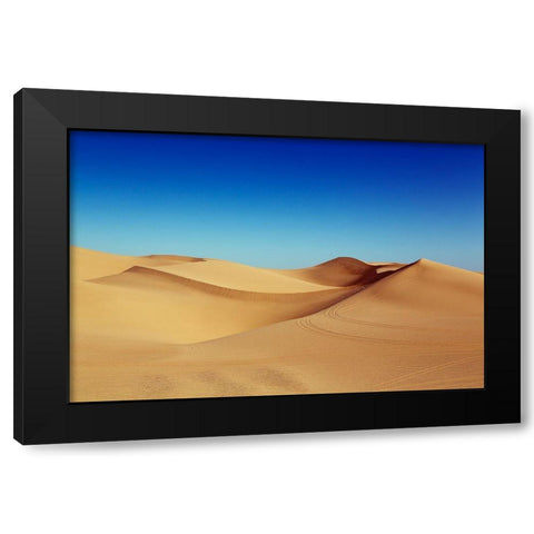 The Imperial Sand Dunes of Southern California Black Modern Wood Framed Art Print by Highsmith, Carol