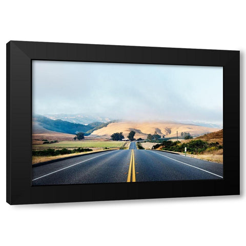 State Route 46-Old Mammoth Road in California Black Modern Wood Framed Art Print by Highsmith, Carol