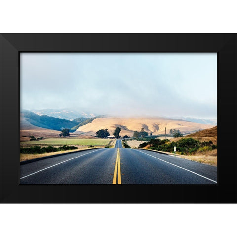 State Route 46-Old Mammoth Road in California Black Modern Wood Framed Art Print by Highsmith, Carol