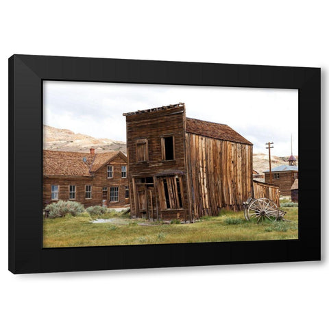 Bodie Ghost Town-Mono County-California-United States Black Modern Wood Framed Art Print with Double Matting by Highsmith, Carol