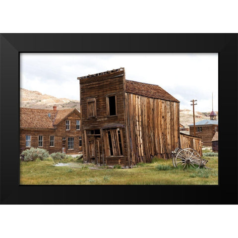 Bodie Ghost Town-Mono County-California-United States Black Modern Wood Framed Art Print by Highsmith, Carol