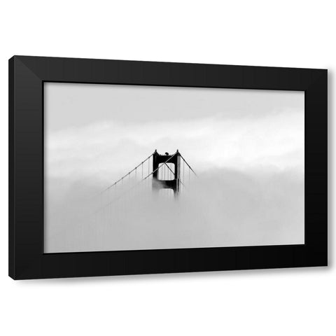 Golden gate bridge-San Fransisco USA Black Modern Wood Framed Art Print with Double Matting by Highsmith, Carol