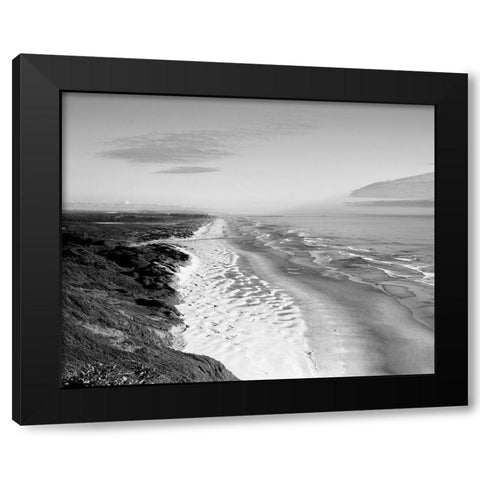 Oregon Dunes along the Pacific Ocean Black Modern Wood Framed Art Print by Highsmith, Carol