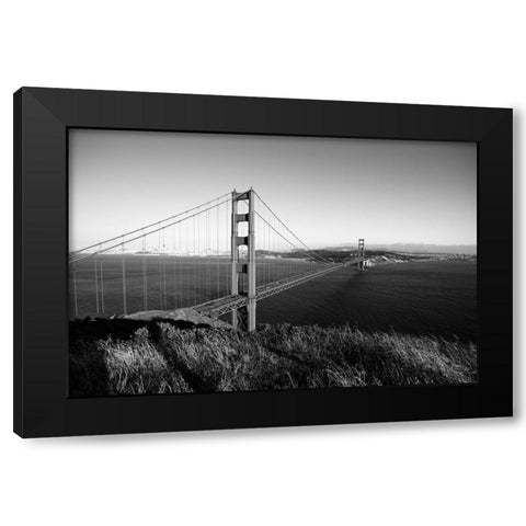 Golden gate bridge-San Fransisco USA Black Modern Wood Framed Art Print by Highsmith, Carol