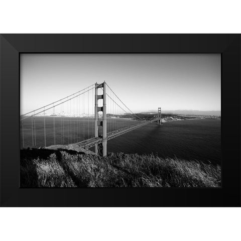 Golden gate bridge-San Fransisco USA Black Modern Wood Framed Art Print by Highsmith, Carol