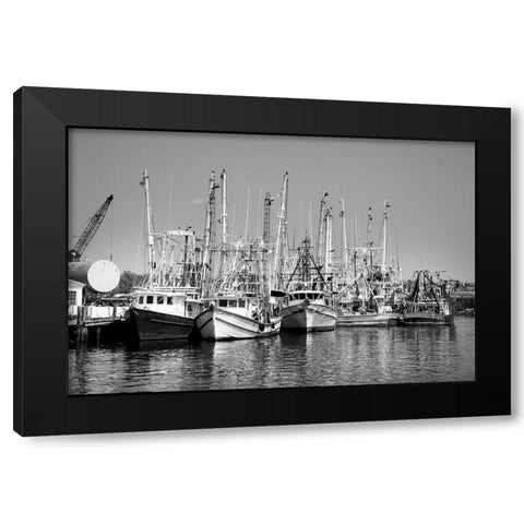 Bayou La Batre-Alabama USA Black Modern Wood Framed Art Print by Highsmith, Carol