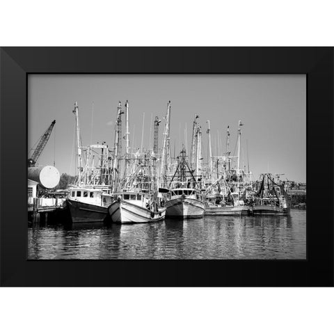 Bayou La Batre-Alabama USA Black Modern Wood Framed Art Print by Highsmith, Carol