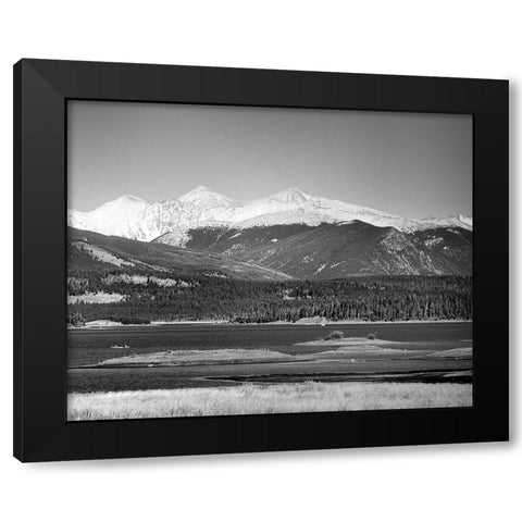 Rocky Mountains-USA Black Modern Wood Framed Art Print with Double Matting by Highsmith, Carol
