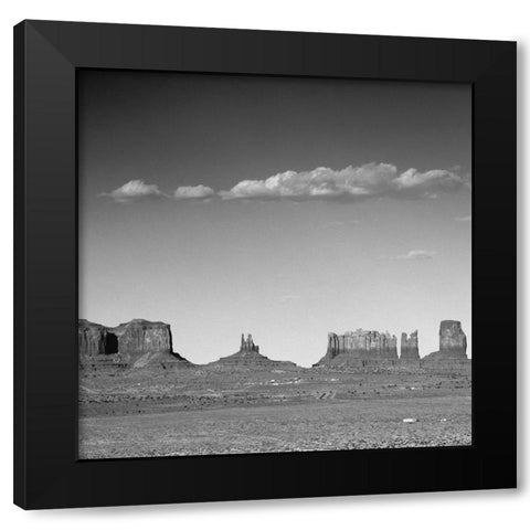Monument Valley Black Modern Wood Framed Art Print by Highsmith, Carol