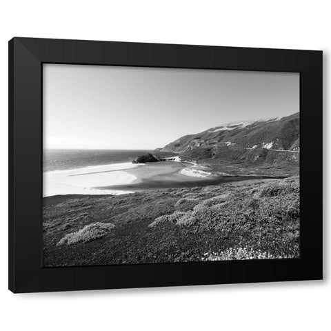 Pacific Coast Highway Scenic Black Modern Wood Framed Art Print by Highsmith, Carol