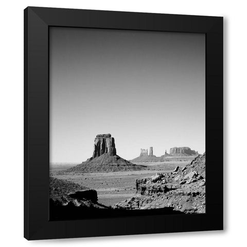 Monument Valley-Arizona Black Modern Wood Framed Art Print with Double Matting by Highsmith, Carol