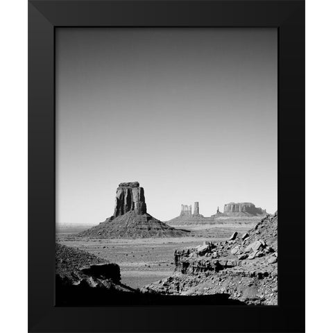 Monument Valley-Arizona Black Modern Wood Framed Art Print by Highsmith, Carol