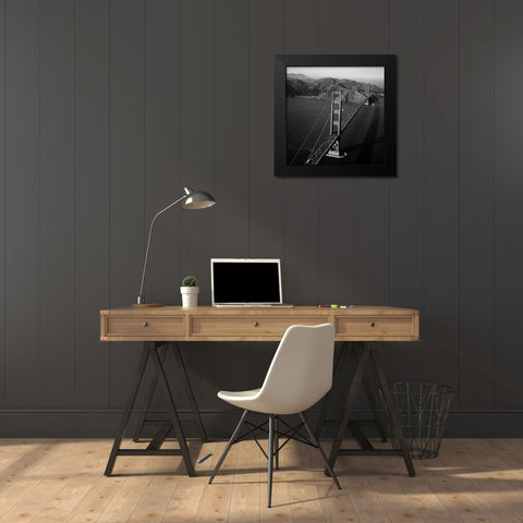 The Golden Gate Bridge Black Modern Wood Framed Art Print by Highsmith, Carol