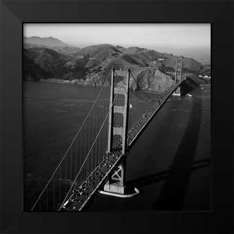 The Golden Gate Bridge Black Modern Wood Framed Art Print by Highsmith, Carol