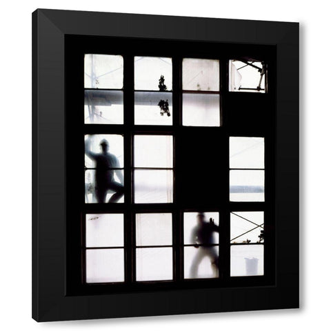 Historic Reading Terminal and Market-Philadelphia-PA Black Modern Wood Framed Art Print by Highsmith, Carol