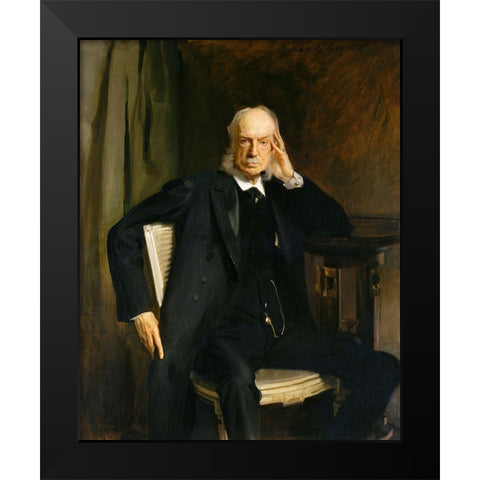 Henry G. Marquand Black Modern Wood Framed Art Print by Sargent, John Singer