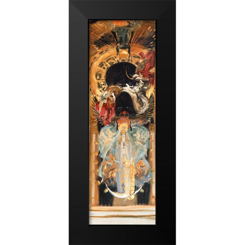 Astarte Black Modern Wood Framed Art Print by Sargent, John Singer