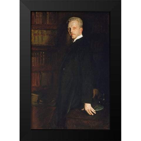 Edward RobinsonÂ  Black Modern Wood Framed Art Print by Sargent, John Singer