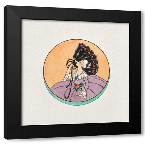 Design for a Noritake Compact II Black Modern Wood Framed Art Print with Double Matting by Noritake Designs