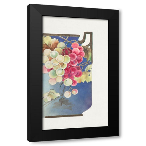 Design for a Noritake Jug I Black Modern Wood Framed Art Print by Noritake Designs