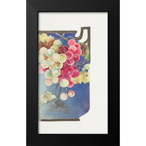 Design for a Noritake Jug I Black Modern Wood Framed Art Print by Noritake Designs