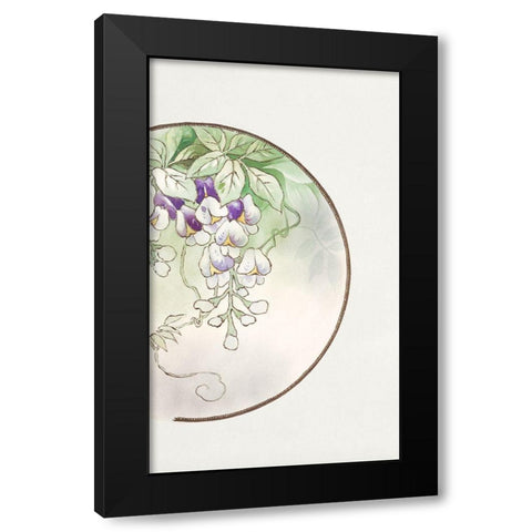 Design for a Noritake Plate V Black Modern Wood Framed Art Print with Double Matting by Noritake Designs