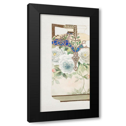 Design for a Noritake Jug III Black Modern Wood Framed Art Print with Double Matting by Noritake Designs
