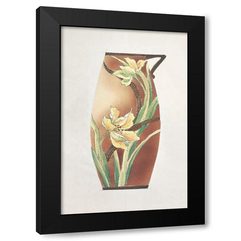 Design for a Noritake Jug V Black Modern Wood Framed Art Print with Double Matting by Noritake Designs