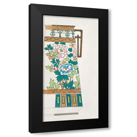 Design for a Noritake Jug VI Black Modern Wood Framed Art Print with Double Matting by Noritake Designs