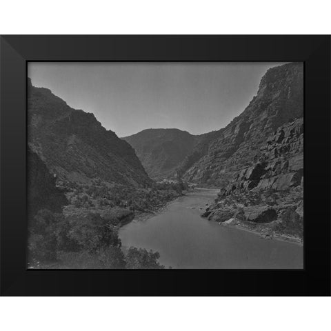 Green River-Utah Black Modern Wood Framed Art Print by OSullivan, Timothy H