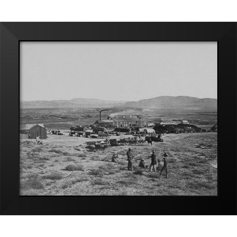 Oreana-Nevada Black Modern Wood Framed Art Print by OSullivan, Timothy H