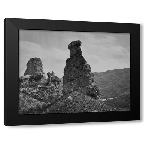 Witches Rock-Utah Black Modern Wood Framed Art Print with Double Matting by OSullivan, Timothy H
