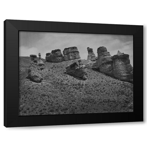 Witches Rock-Utah Black Modern Wood Framed Art Print with Double Matting by OSullivan, Timothy H