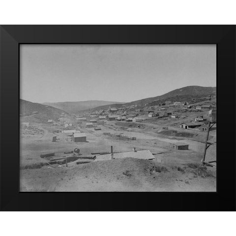 Austin-Nevada Black Modern Wood Framed Art Print by OSullivan, Timothy H