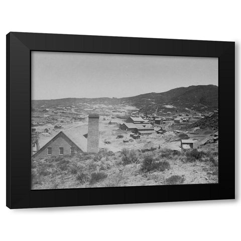 Austin-Nevada Black Modern Wood Framed Art Print with Double Matting by OSullivan, Timothy H