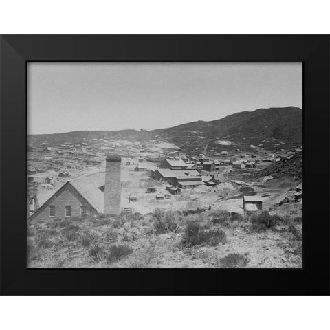 Austin-Nevada Black Modern Wood Framed Art Print by OSullivan, Timothy H