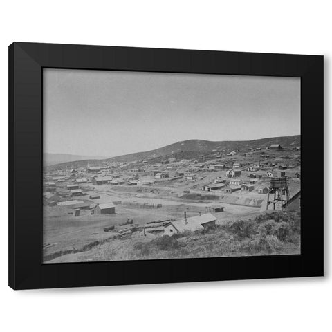 Austin-Nevada Black Modern Wood Framed Art Print by OSullivan, Timothy H