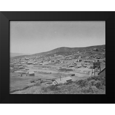 Austin-Nevada Black Modern Wood Framed Art Print by OSullivan, Timothy H