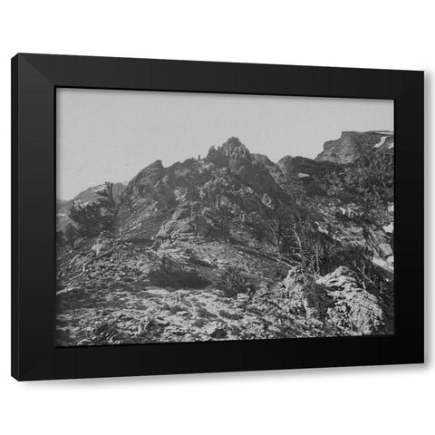 Summit-Humboldt Mountains-Nevada Black Modern Wood Framed Art Print by OSullivan, Timothy H