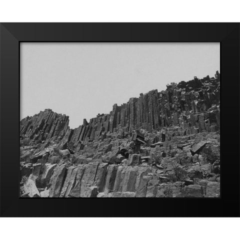 Karnak Montezuma Range-Nevada Black Modern Wood Framed Art Print by OSullivan, Timothy H