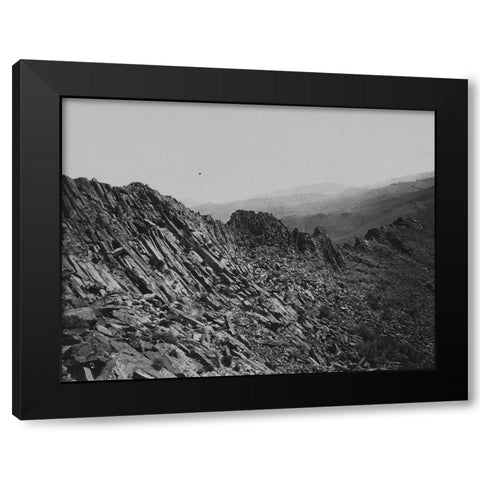 Karnak-Montezuma Range-Nevada Black Modern Wood Framed Art Print by OSullivan, Timothy H