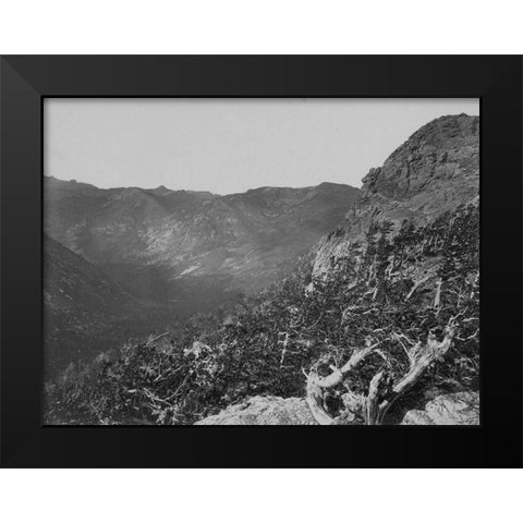 Summit-Humboldt Mountains-Nevada Black Modern Wood Framed Art Print by OSullivan, Timothy H