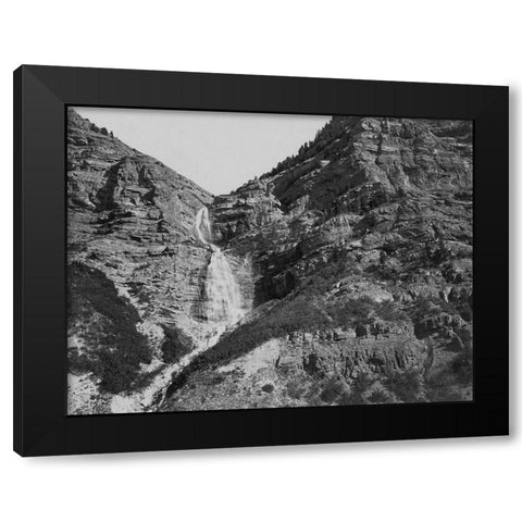 Provo Fall-Utah Black Modern Wood Framed Art Print with Double Matting by OSullivan, Timothy H