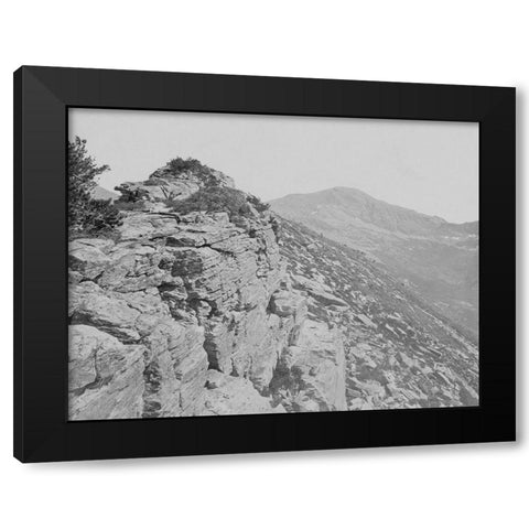 Humboldt Mountains-Nevada Black Modern Wood Framed Art Print with Double Matting by OSullivan, Timothy H