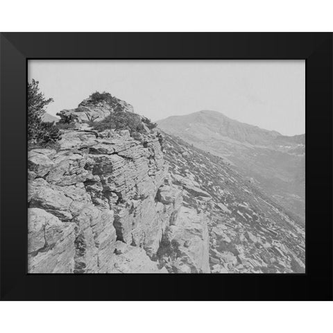 Humboldt Mountains-Nevada Black Modern Wood Framed Art Print by OSullivan, Timothy H