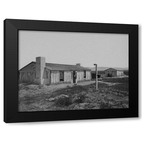 Ft. Ruby-Nevada Black Modern Wood Framed Art Print by OSullivan, Timothy H